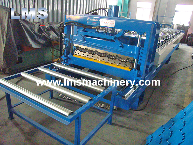 Metal Step Tile Roof Roll Forming Machine