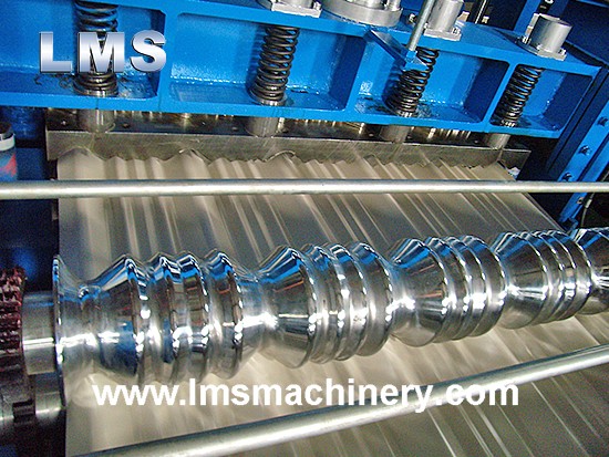 LMS Step Tile Roof Roll Forming Machine