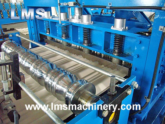 LMS Step Tile Roof Roll Forming Machine
