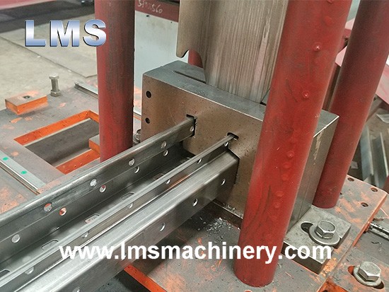 LMS Omega Rack Upright Roll Forming Machine