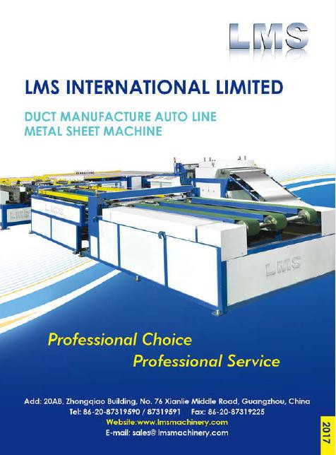 LMS Duct and Metal Sheet Working Machine Catalogue