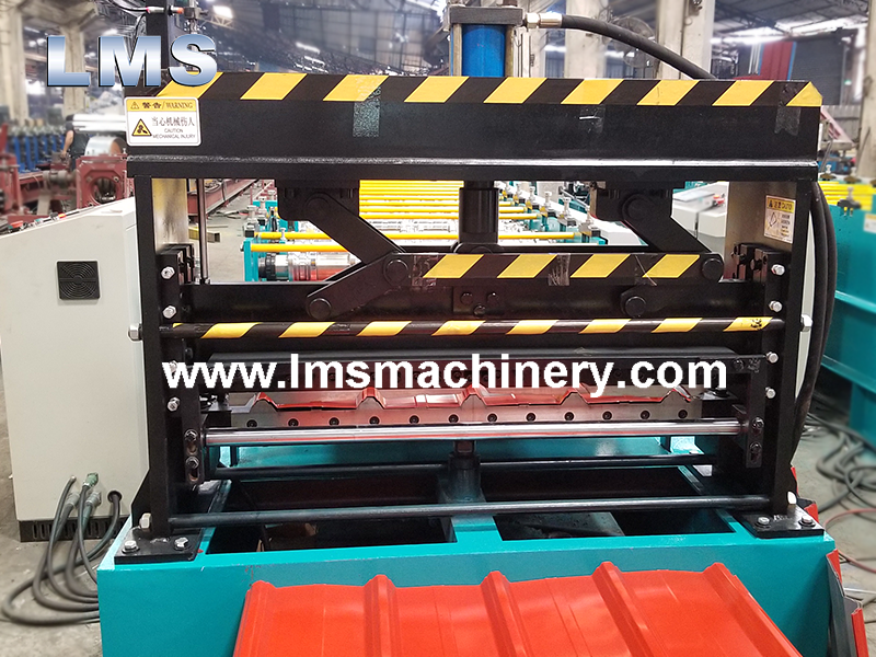 Metal Steel Roof Panel Trapezoidal Tile Roll Forming Machine