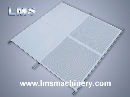LMS Ceiling Tile 600×600 Full Auto Production Line With Film Applicator