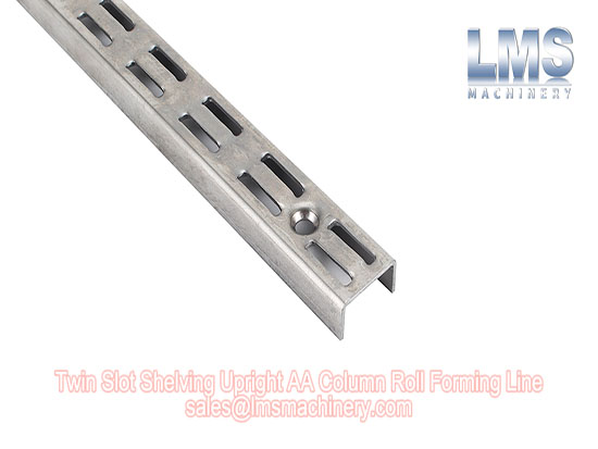 LMS Twin Slot Shelving Upright AA Column Roll Forming Line