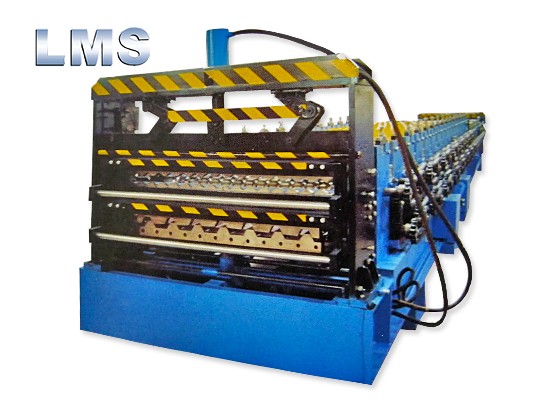 LMS Double Layer Roof Panel Roll Forming Machine