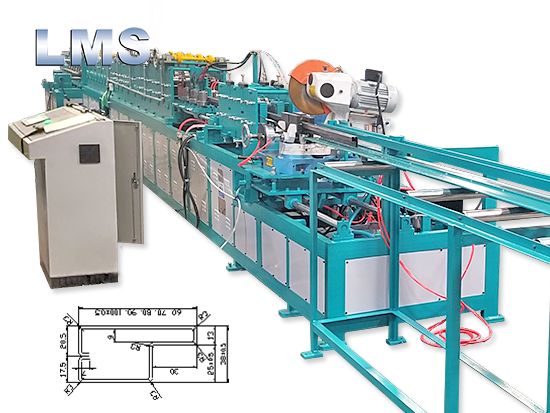 LMS Step Beam Roll Forming Machine